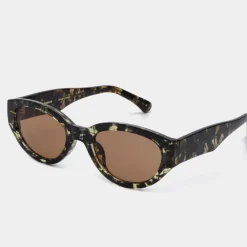 A.KJAERBEDE Winnie Black/Yellow Tortoise