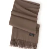 AND COPENHAGEN Cashmere Tørklæde Dark Coffee