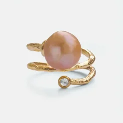 AND COPENHAGEN Rose Perle Ring