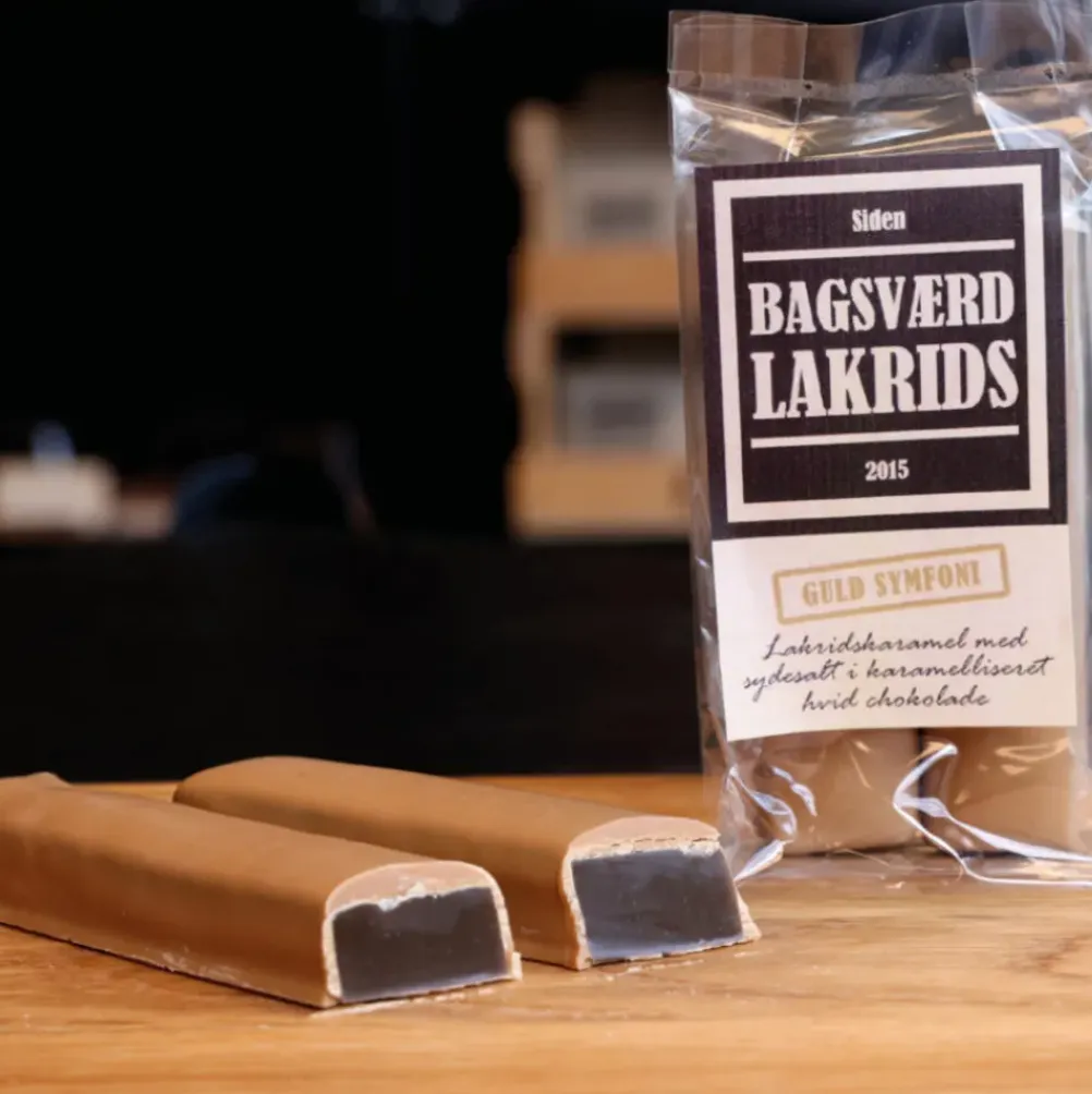BAGSVÆRD LAKRIDS Lakridsstænger Guld Symfoni