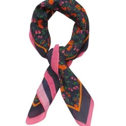 BECK SÖNDERGAARD Amelia Cotta Scarf Navy Blazer