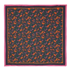 BECK SÖNDERGAARD Amelia Cotta Scarf Navy Blazer