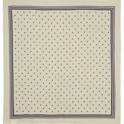 BECK SÖNDERGAARD Devi Cotta Scarf Birch White