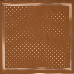 BECK SÖNDERGAARD Devi Cotta Scarf Mocha Brown
