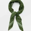 BECK SÖNDERGAARD Devi Cotta Scarf Kombu Green