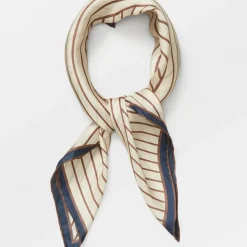 BECK SÖNDERGAARD Dyna Sia Scarf Birch White