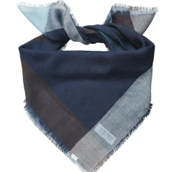 BECK SÖNDERGAARD Ekko Wica Big Scarf Dark Blue
