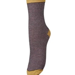 BECK SÖNDERGAARD Estelle Stripa Sock Maritime Blue