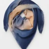 BECK SÖNDERGAARD Fade Woo Scarf Coronet Blue