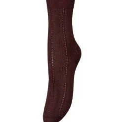 BECK SÖNDERGAARD Glitter Drake Sock Mocha Brown