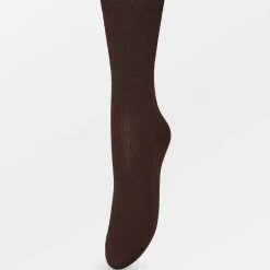 BECK SÖNDERGAARD Grady Glitter Sock Hot Fudge Brown