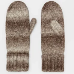 BECK SÖNDERGAARD Handsker Max Mitten Hazel Brown