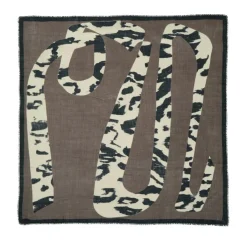 BECK SÖNDERGAARD Leamo Siw Scarf Deep Taupe Brown