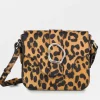 BECK SÖNDERGAARD Leopa Leather Iris Bucket Bag Black