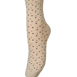 BECK SÖNDERGAARD Liza Glitza Sock Silver Grey