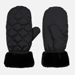 BECK SÖNDERGAARD Luffer Makara Puff Mittens Black