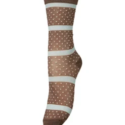 BECK SÖNDERGAARD Mandi Visca Sock Acorn Brown