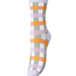 BECK SÖNDERGAARD Odette Funkie Sock Purple Heathe