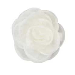 BECK SÖNDERGAARD Orchia Flower Hair Tie White