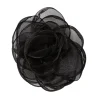 BECK SÖNDERGAARD Orchia Flower Hair Tie Black