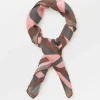 BECK SÖNDERGAARD Permilia Sico Scarf Coral Almond Pink