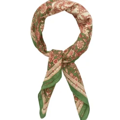 BECK SÖNDERGAARD Rosaisley Cotta Scarf Campsite Green