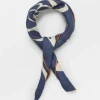 BECK SÖNDERGAARD Rosea Sia Scarf Navy Blazer