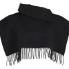 BECK SÖNDERGAARD Solid Crystal Poncho Black