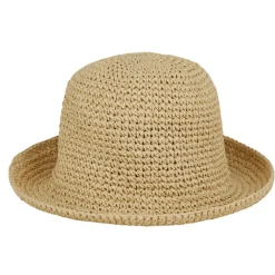 BECK SÖNDERGAARD Solid Saverina Straw Hat Light Nature