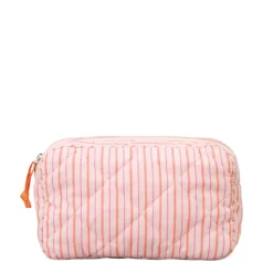 BECK SÖNDERGAARD Stripel Mini Malin Bag Peach Whip Pink