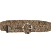 BECK SÖNDERGAARD Wide Zia Belt Black