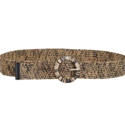 BECK SÖNDERGAARD Wide Zia Belt Black