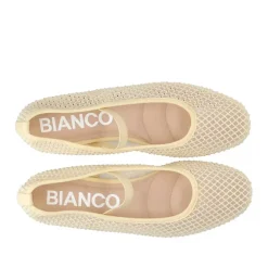 BIANCO Lilja Mesh Ballerina Yellow