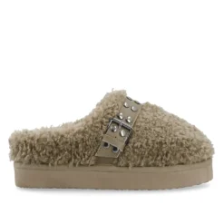 BIANCO MEDINA Varm Flatform Slip-In Taupe