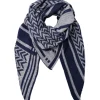 BLACK COLOUR Bcbex Triangle Scarf Navy