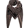 BLACK COLOUR Bcbex Triangle Scarf Sort/Taupe