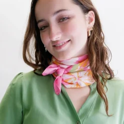 BLACK COLOUR Bcbrielle Mini Scarf Pink Mix