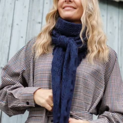 BLACK COLOUR Bccamille Winter Scarf Navy