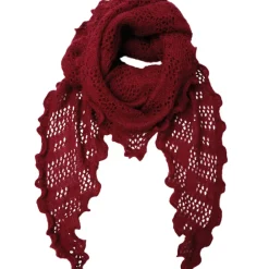 BLACK COLOUR Bccamille Winter Scarf Wine