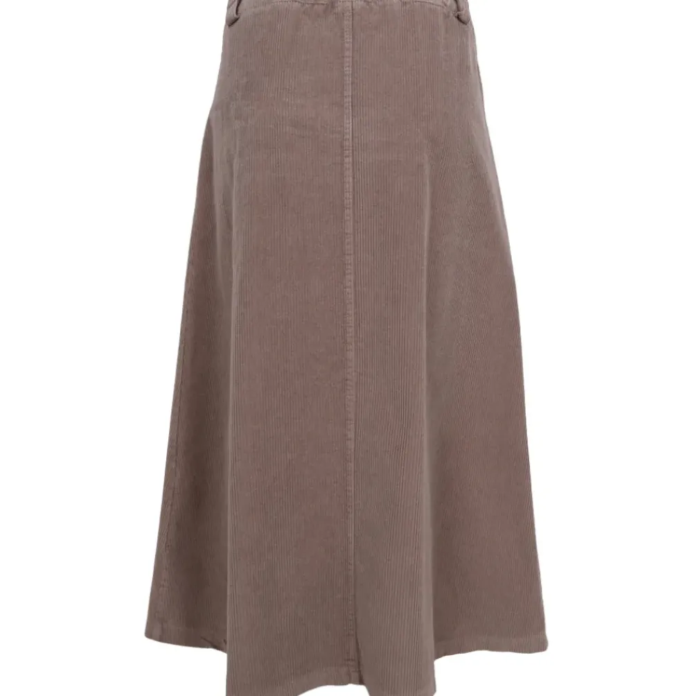 BLACK COLOUR Bccora Corduroy Skirt Nougat