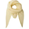 BLACK COLOUR Bcdell Knitted Mini Scarf Pastel Yellow