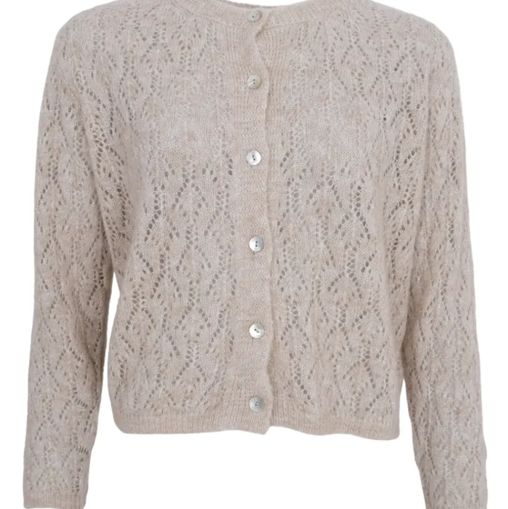 BLACK COLOUR Bcdell Pin Cardigan Light Blue
