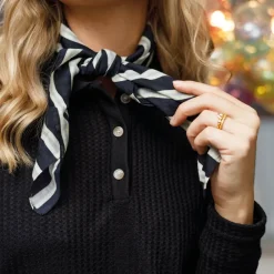BLACK COLOUR Bcdella Mini Scarf Black
