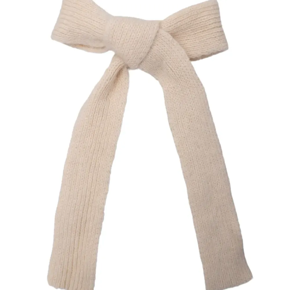 BLACK COLOUR Bcemerie Bow Barette Creme