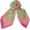 BLACK COLOUR Bcindia Scarf Green