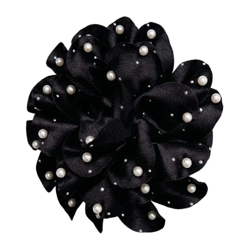BLACK COLOUR Bckimmi Mega Flower Hair Sort