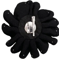 BLACK COLOUR Bckimmi Mega Flower Broche Sort
