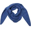 BLACK COLOUR Bckitty Triangle Scarf Blue