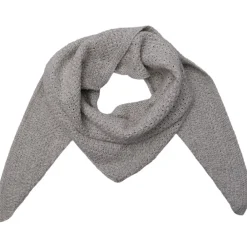 BLACK COLOUR Bckitty Triangle Scarf Grey