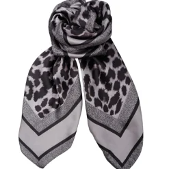 BLACK COLOUR Bcleo Mini Scarf Grey Leo